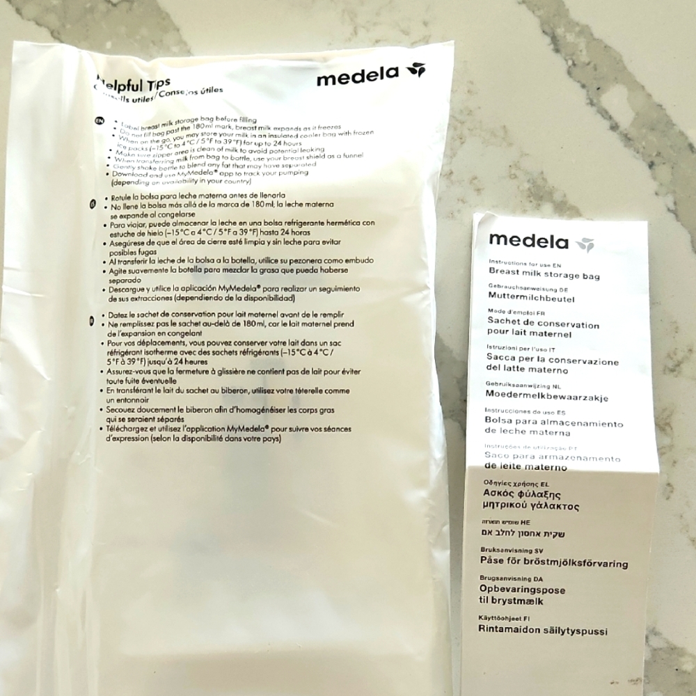 Medela Breast Milk Storage Bags